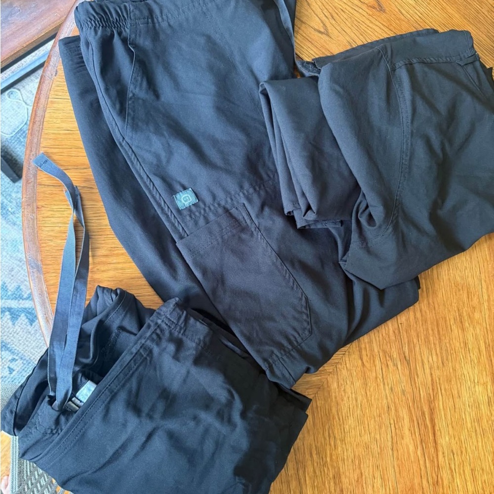 Black Men's scrubs